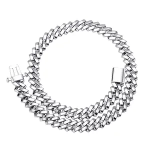12mm Miami Chain Cuban Link Necklace