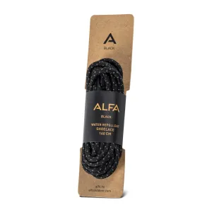 ALFA Shoe laces - BLACK - 1pk