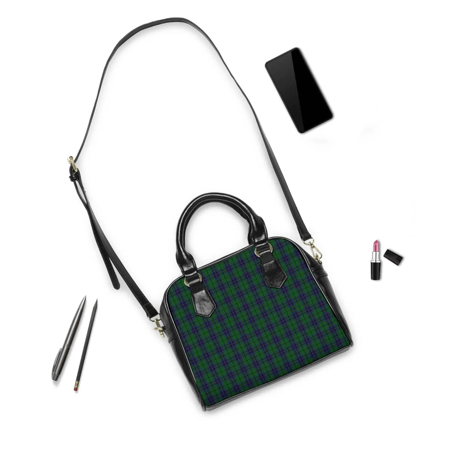 Austin Tartan Shoulder Handbags