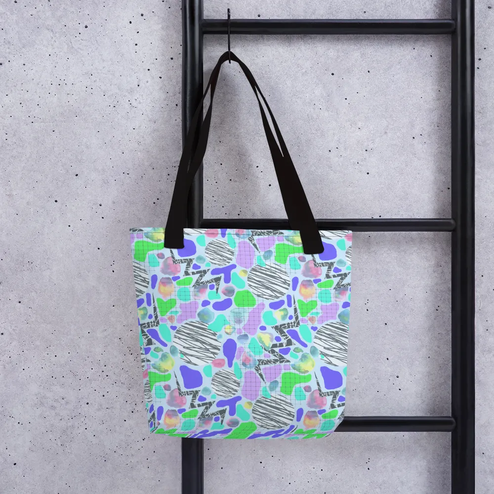 Electric Party Blues Tote bag