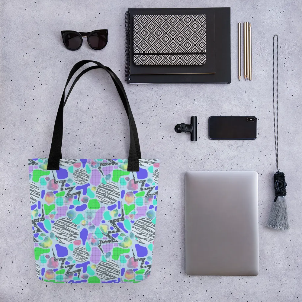 Electric Party Blues Tote bag