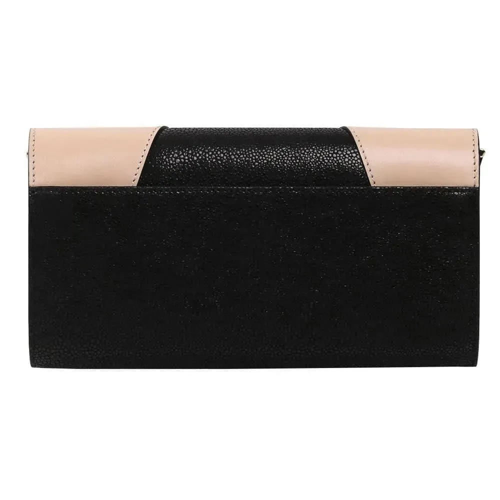 Fish Black Crossbody Clutch Bag