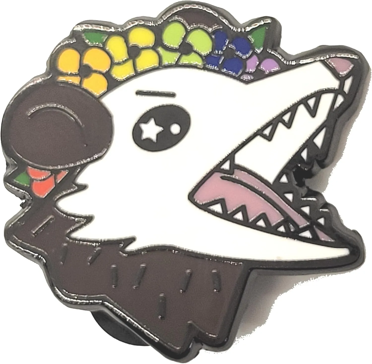 Gay Pride Possum Enamel Pin Trash Panda Opossum in Rainbow LGBT  Flag Colors