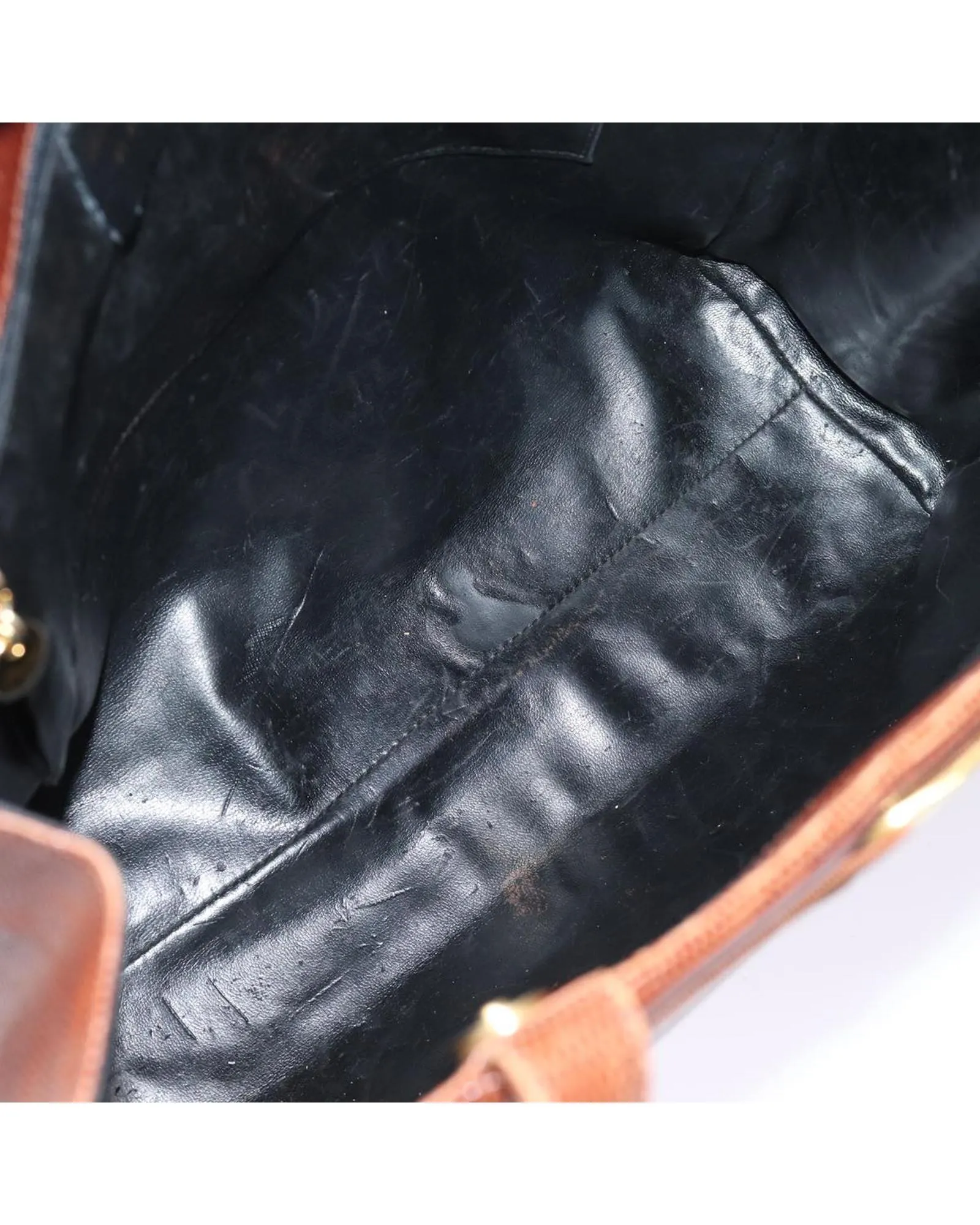 Leather Brown Tote Bag by Salvatore Ferragamo