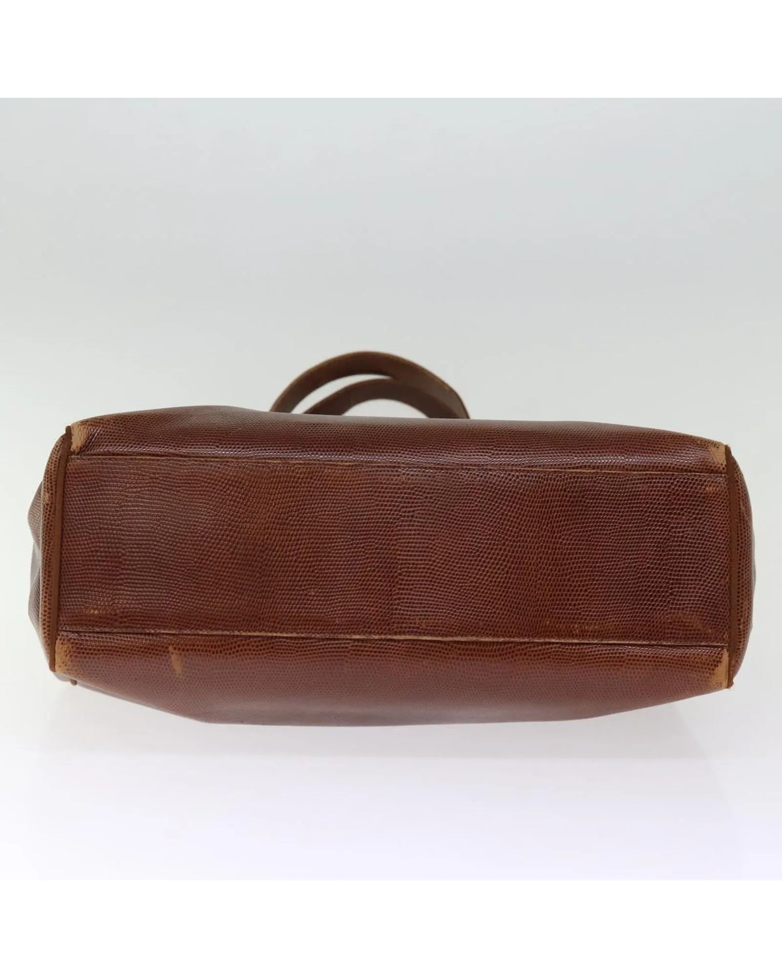 Leather Brown Tote Bag by Salvatore Ferragamo