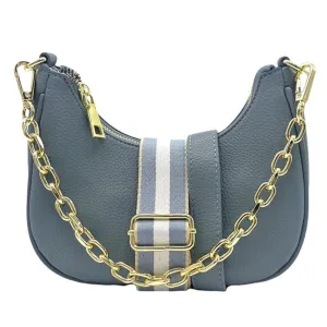 Lola Shoulder Bag | Dusty Blue