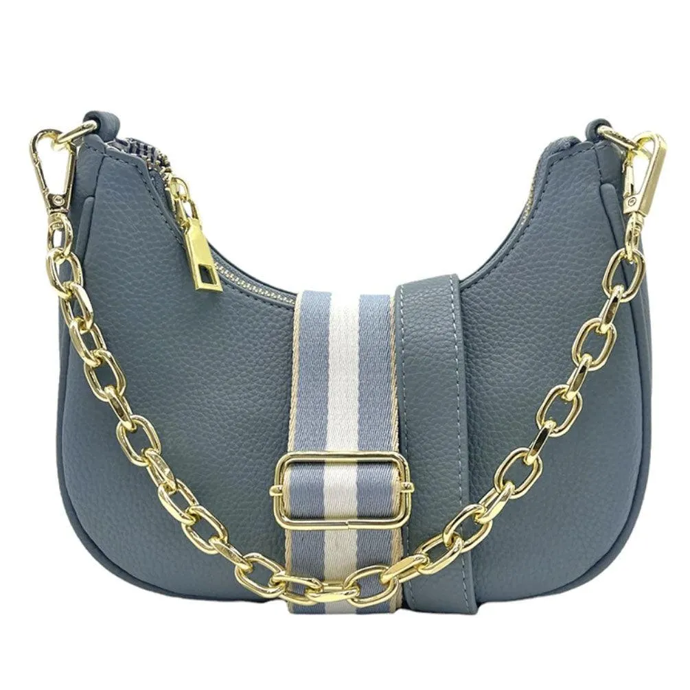 Lola Shoulder Bag | Dusty Blue