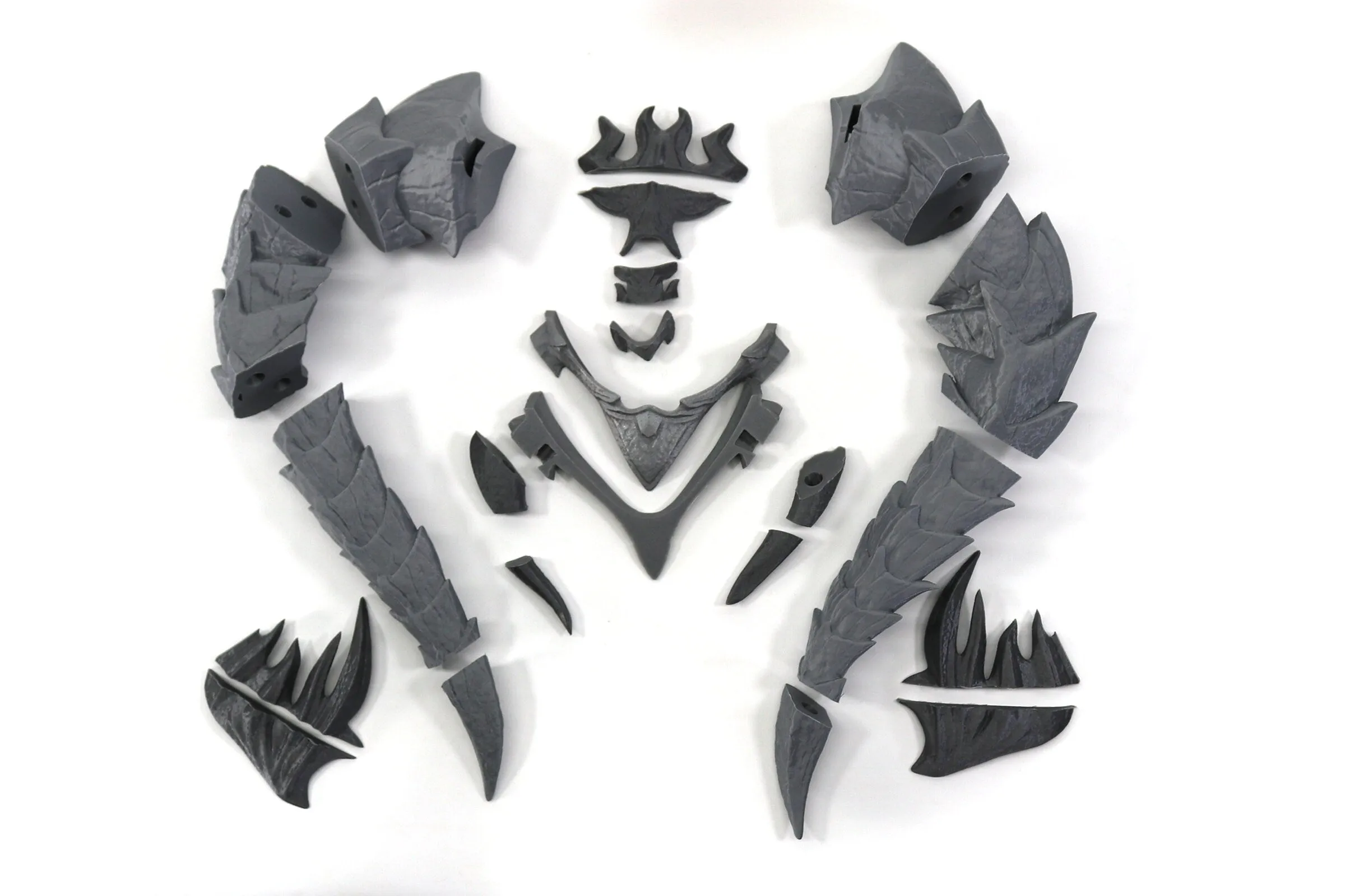 Male Au'ra Horns 01 DIY Cosplay Prop Kit - FFXIV