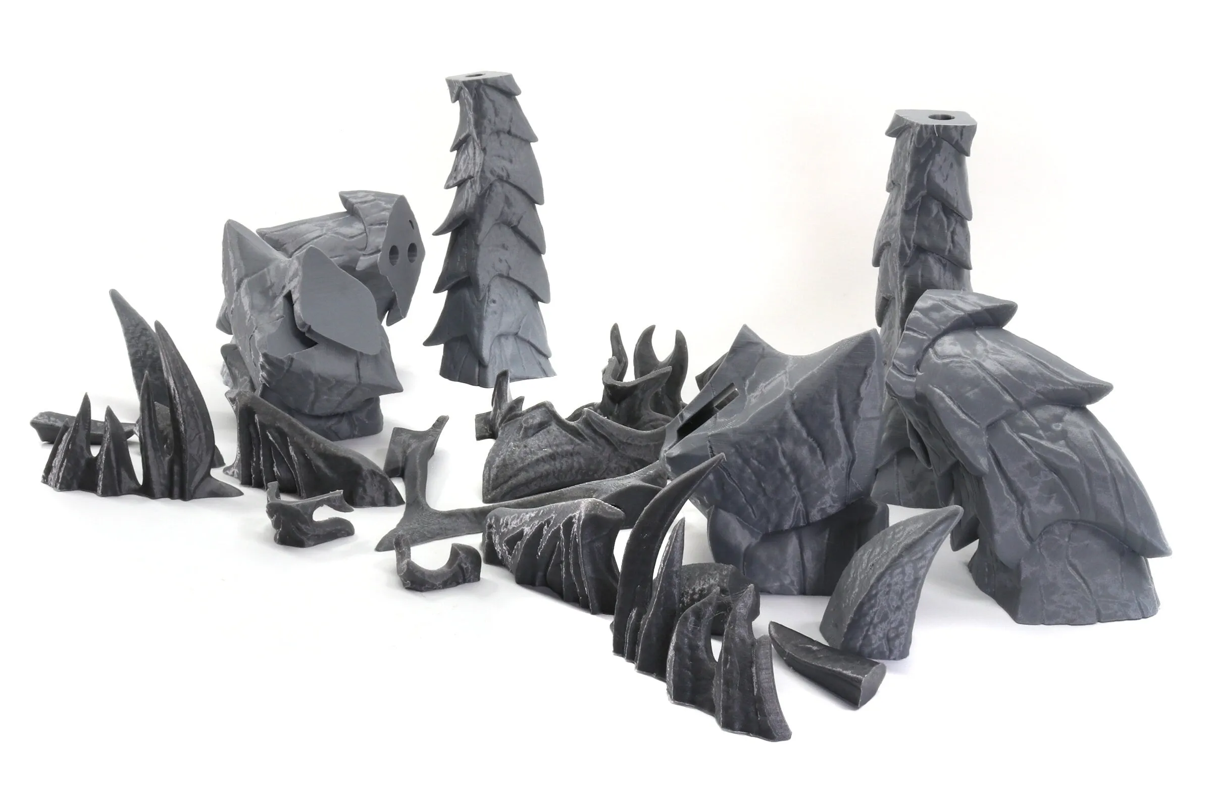 Male Au'ra Horns 01 DIY Cosplay Prop Kit - FFXIV