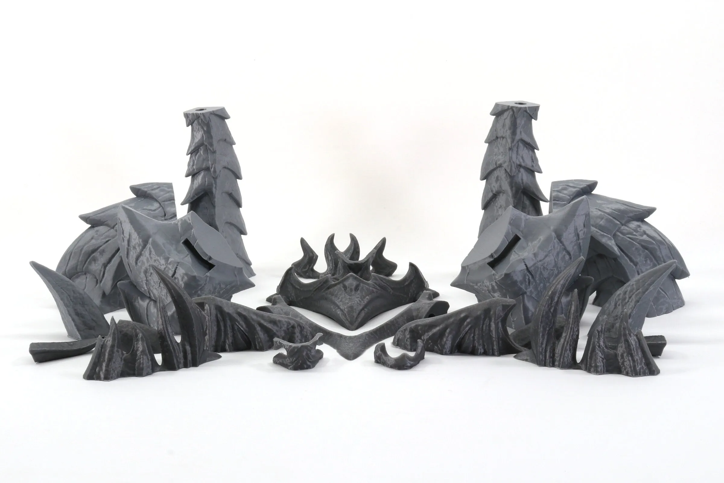 Male Au'ra Horns 01 DIY Cosplay Prop Kit - FFXIV
