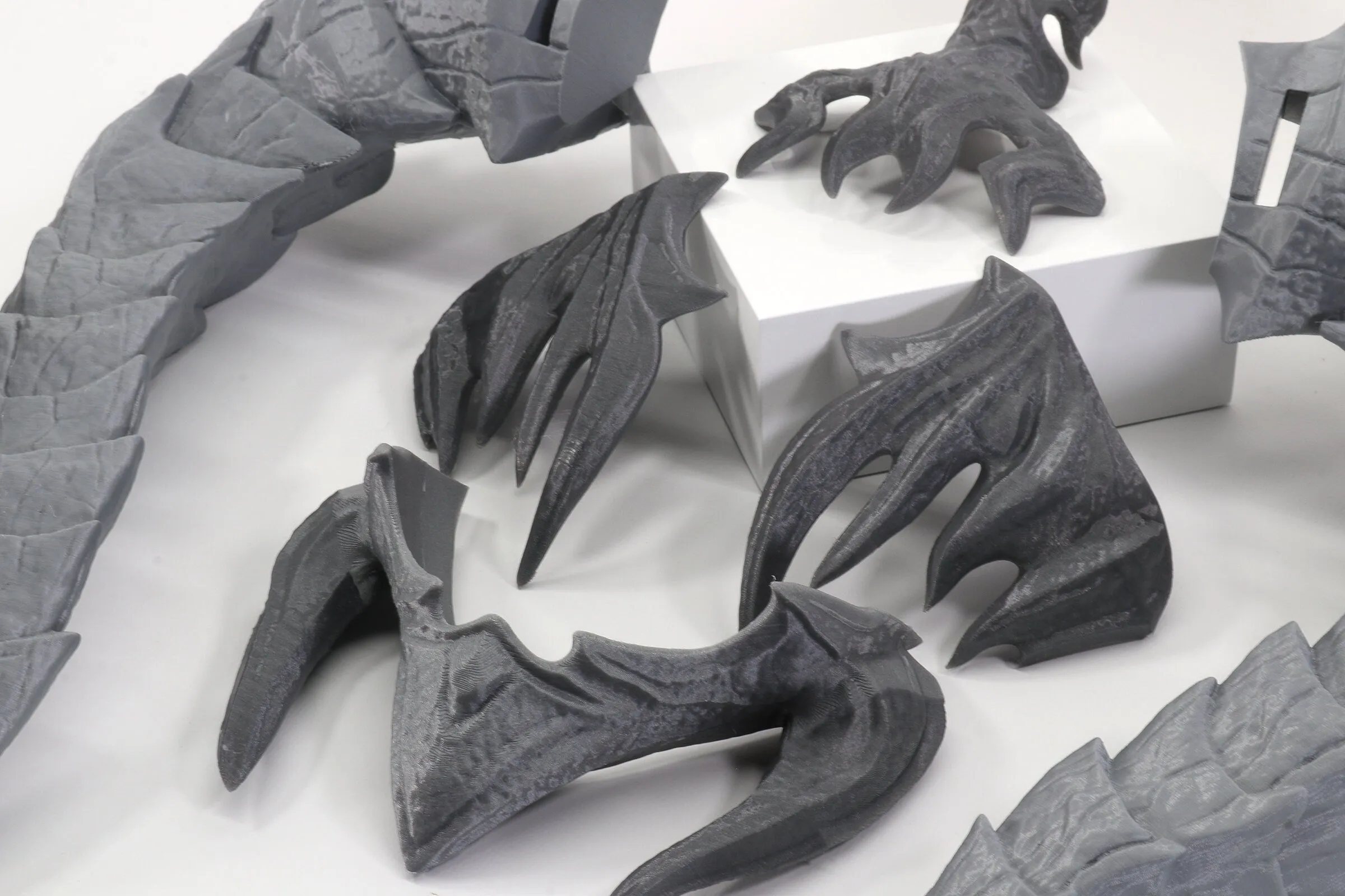Male Au'ra Horns 01 DIY Cosplay Prop Kit - FFXIV