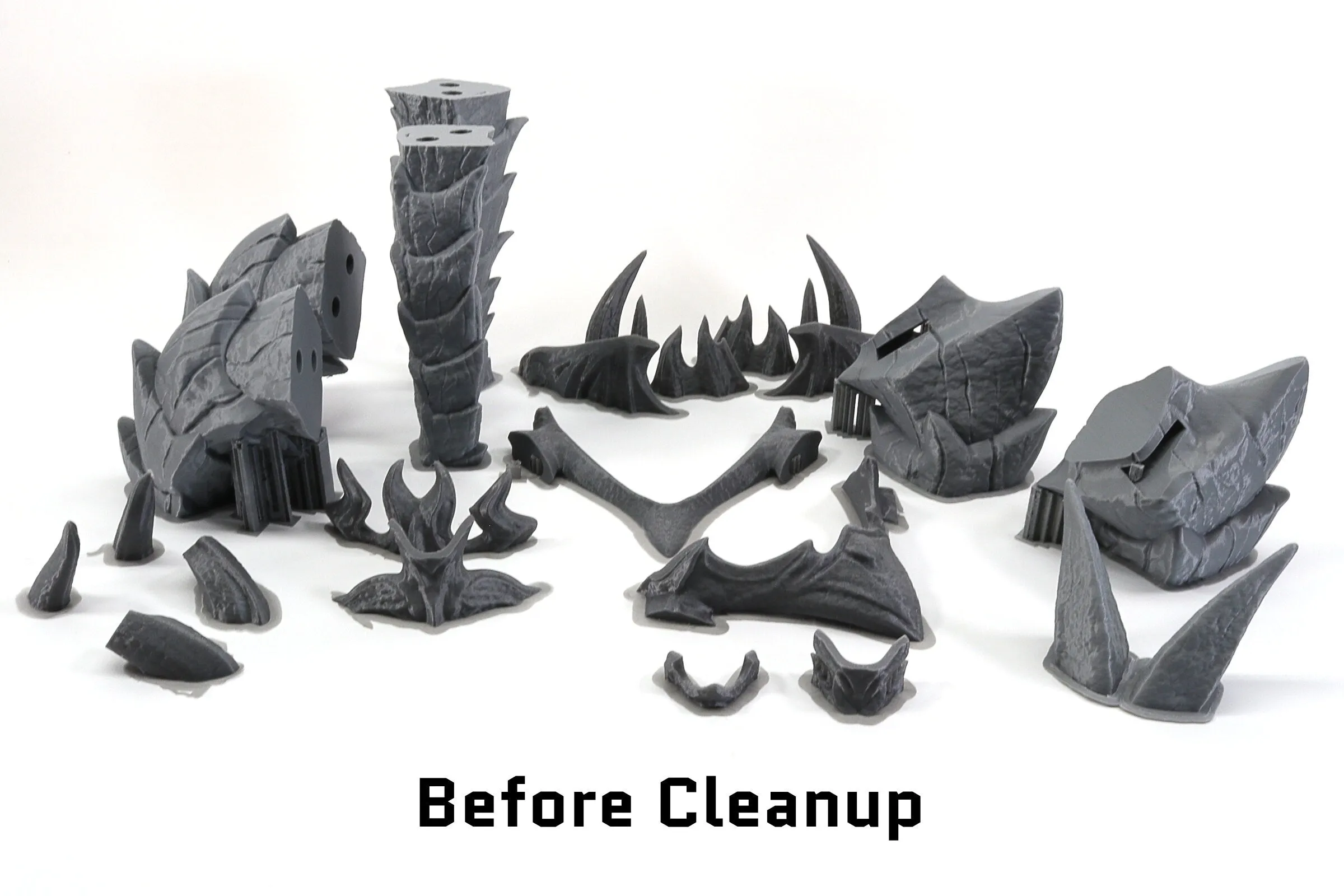 Male Au'ra Horns 01 DIY Cosplay Prop Kit - FFXIV