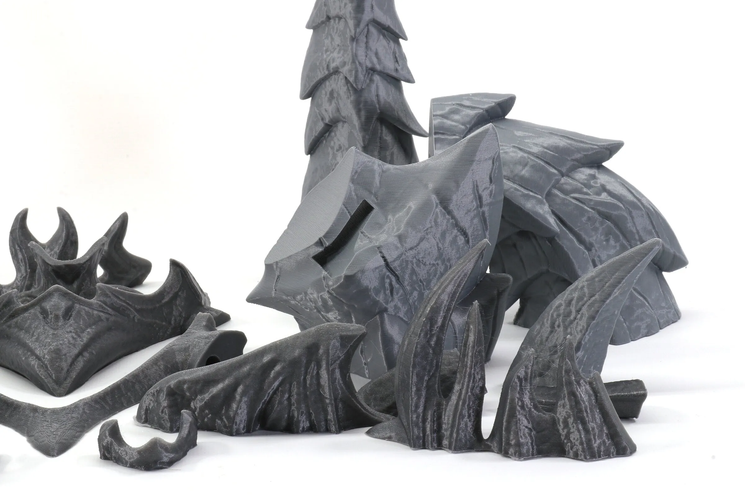 Male Au'ra Horns 01 DIY Cosplay Prop Kit - FFXIV
