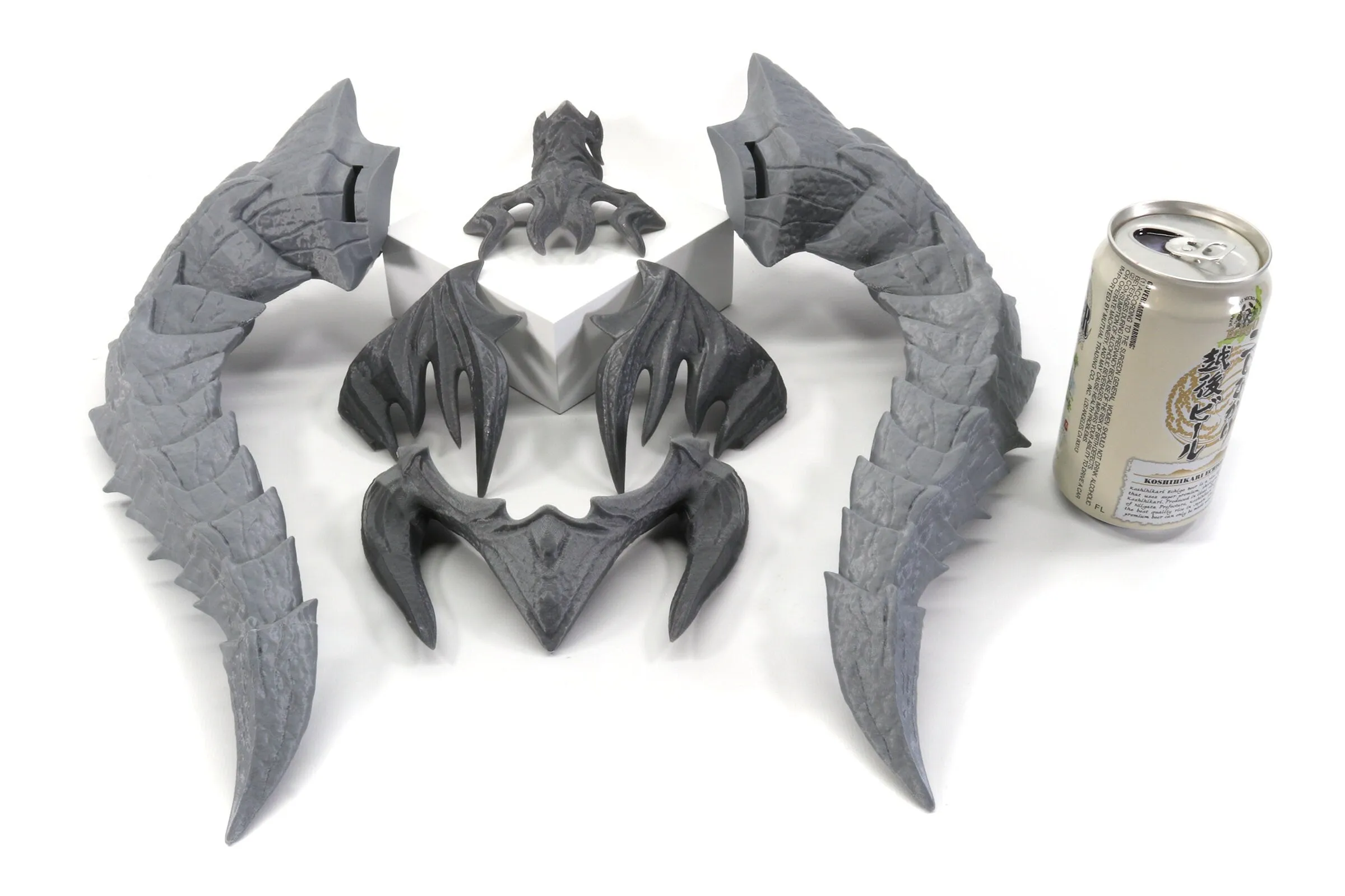 Male Au'ra Horns 01 DIY Cosplay Prop Kit - FFXIV