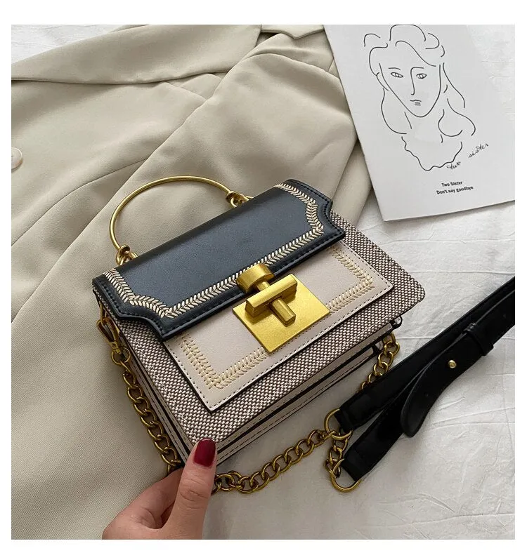 OLSITTI 2021 New Fashion PU Leather Women Crossbody Bags Vintage Shoulder Messenger Bag Ladies Clutch Casual Totes Female Purse