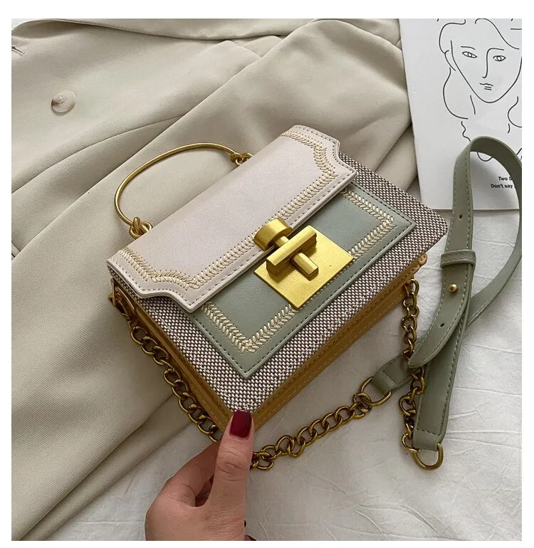 OLSITTI 2021 New Fashion PU Leather Women Crossbody Bags Vintage Shoulder Messenger Bag Ladies Clutch Casual Totes Female Purse