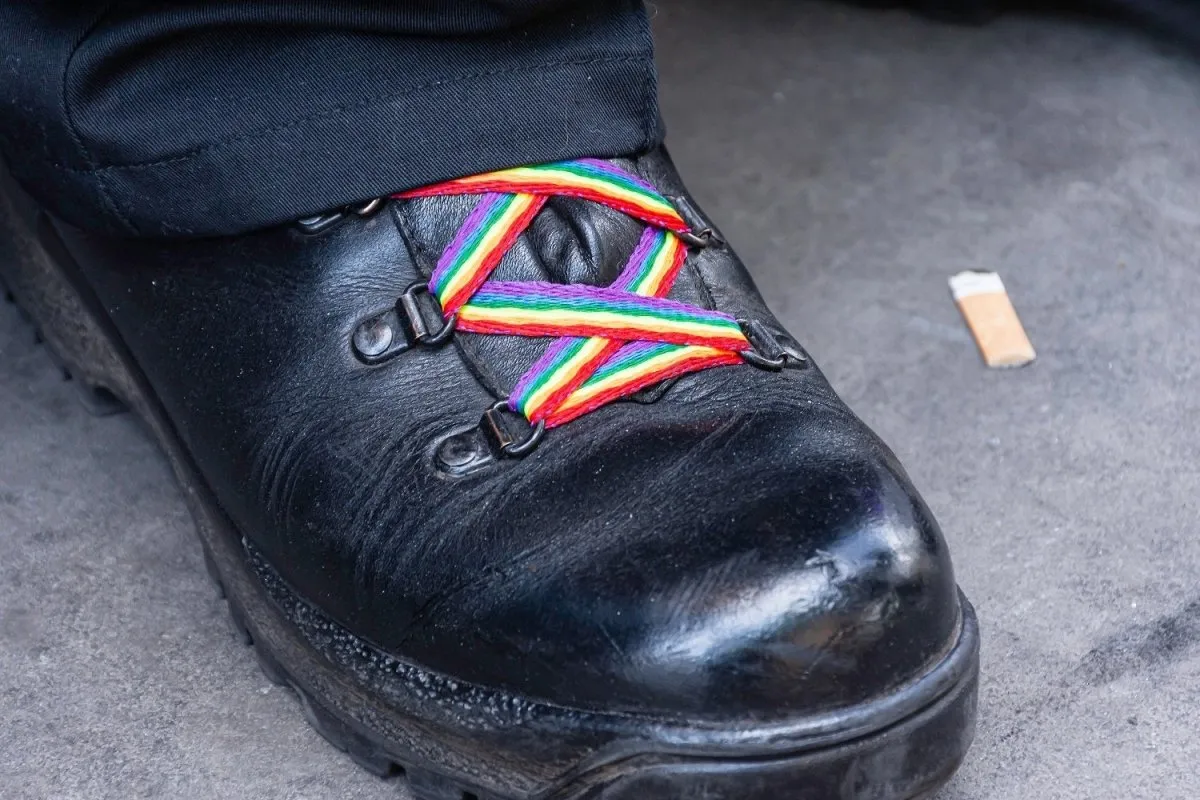 Rainbow Flag Striped Shoe Laces