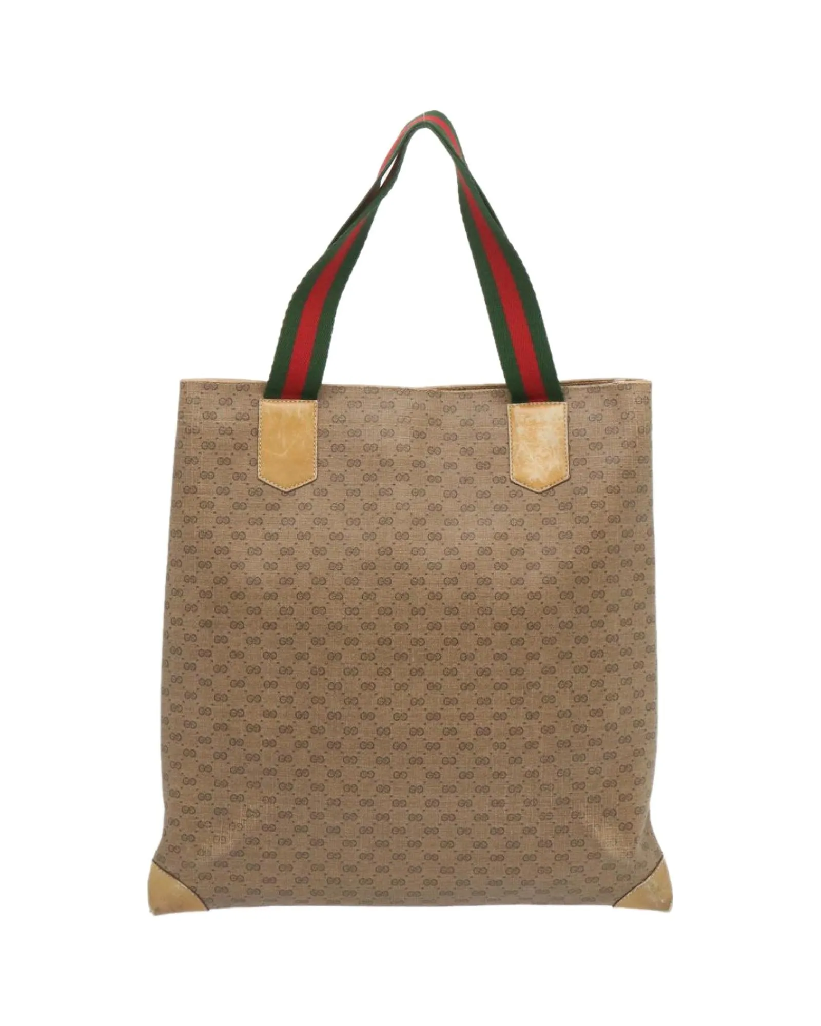 Supreme Web Tote Bag with Sherry Line Detailing